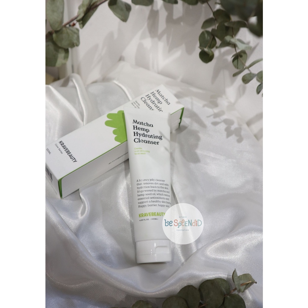 Sữa rửa mặt Krave Beauty Matcha Hydrating Cleanser 120ml
