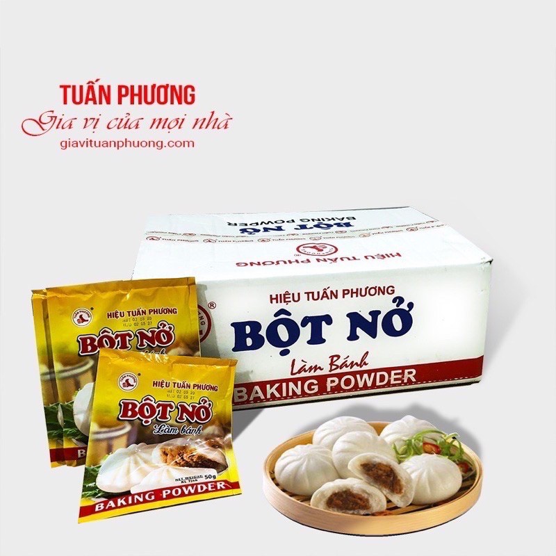 Bột nở làm bánh 50g (hiệu Tuấn Phương) / Baking powder 50g | BigBuy360 - bigbuy360.vn