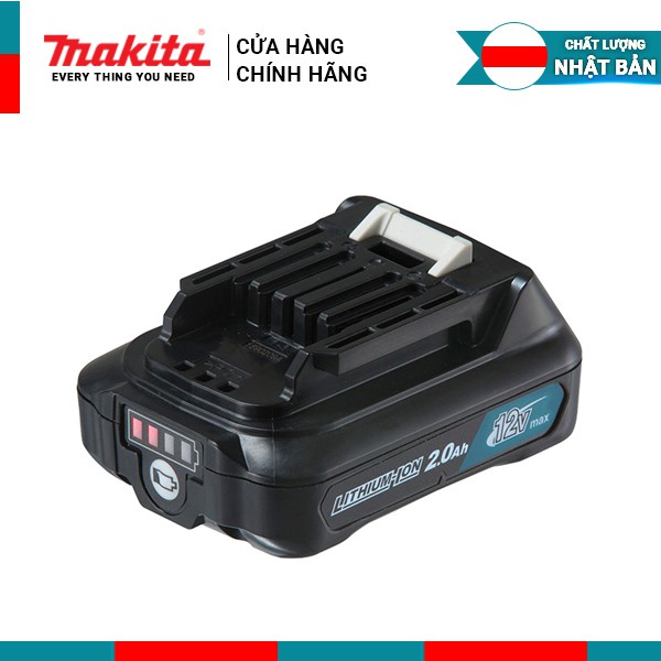 Pin sạc CXT Makita BL1021B Li-Ion 12Vmax 2.0Ah (Mã số: 197396-9) | Phụ kiện Makita chính hãng