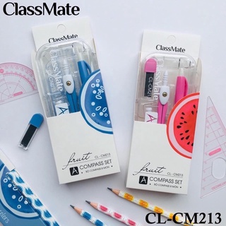 Bộ 8 sản phẩm eke compa ClassMate hộp nhựa nguyên sinh cao cấp