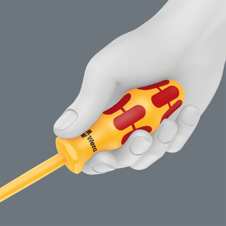 Bộ tua vít cách điện Wera 05051575001 1060 i/1062 i/6 Kraftform VDE screwdriver set gồm 6 cái