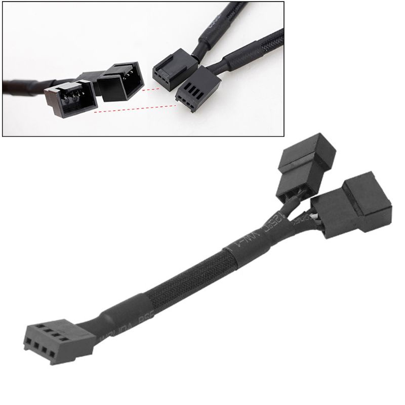 Cáp chia chữ Y CB-Y4P 4Pin PWM 1x4pin sang 2x4pin cho máy tính