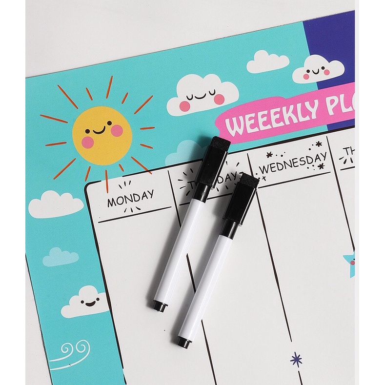 Bảng Nam Châm Ghi Chú Từ Mềm Dán Tủ Lạnh Nhiều Mẫu Sáng Tạo, Dễ Thương