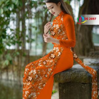 Vải áo dài bộ áo dài nữ