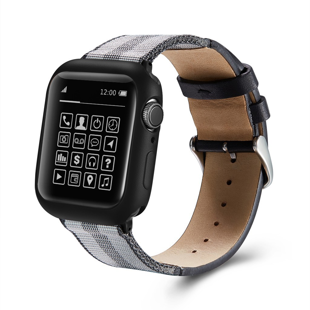 Vỏ nhựa TPU cho đồng hồ thông minh Apple Watch Series 1 2 3 4 38mm 42mm 40mm 44mm