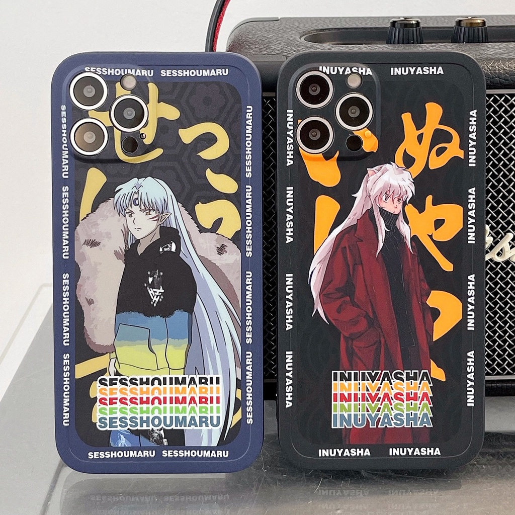 Ốp Điện Thoại TPU Mềm In Hình Inuyasha Sesshoumaru Cho iPhone 13PROMAX 12PRO 11 XSMAX XR 7P