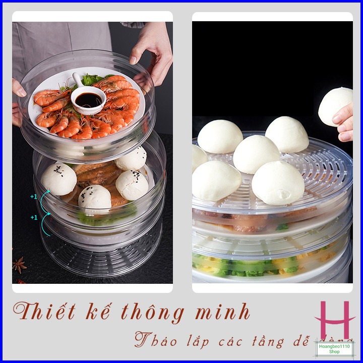 Lồng bàn 5 tầng nhựa Việt Nhât (MS: 2676), Khay đậy thức ăn, Lồng bàn thiết kế hiện đại hàng cao cấp bền đẹp { H }