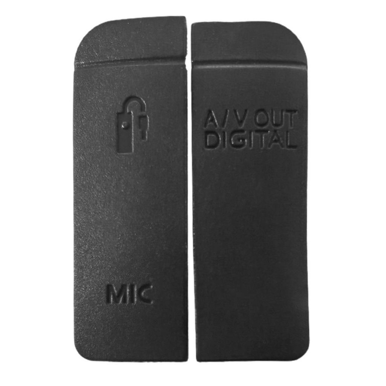 Nắp đậy cổng dưới bằng cao su tương thích với USB/ HDMI dành cho máy ảnh Canon 6D
