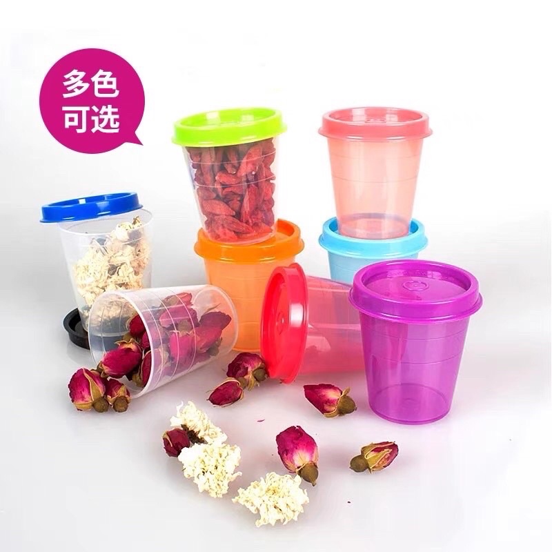 Hũ Đựng Gia Vị 60ml Tupperware - Hộp Nhựa Mini Để Hành Tỏi, Nước Chấm, Trữ Đồ Ăn Dặm, Kẹo Ô mai, Chia Thuốc Siro Đi Làm