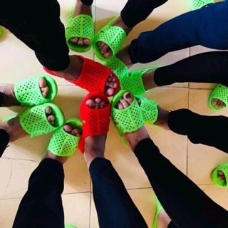 Dép tổ ong màu
