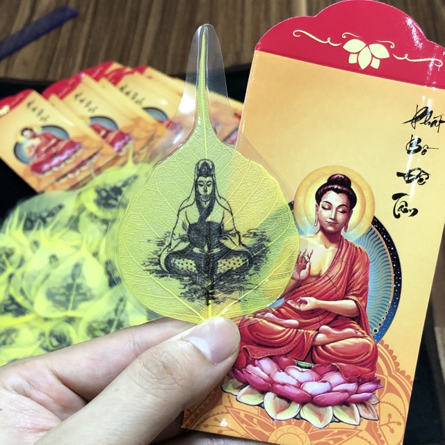 Lá Bồ Đề bình an, may mắn - đã được khai quang, trì chú xin lộc | BigBuy360 - bigbuy360.vn