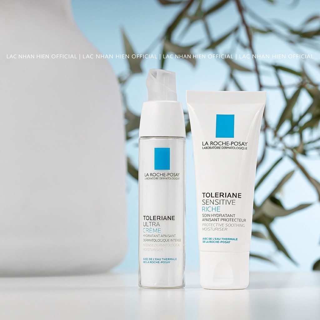 KEM DƯỠNG LA ROCHE-POSAY TOLERIANE SENSITIVE CREME VÀ TOLERIANE SENSITIVE RICHE CHO DA NHẠY CẢM