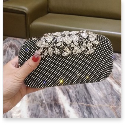 Ví nữ đi tiệc - clutch dự tiệc đính đá sang trọng