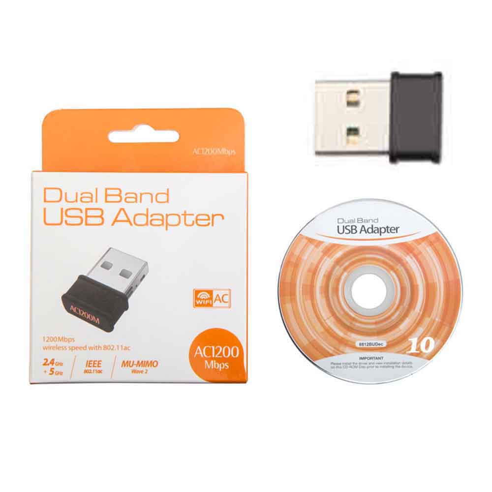 Usb Thu Sóng Wifi Băng Tần Kép 1200mbps 5ghz | BigBuy360 - bigbuy360.vn