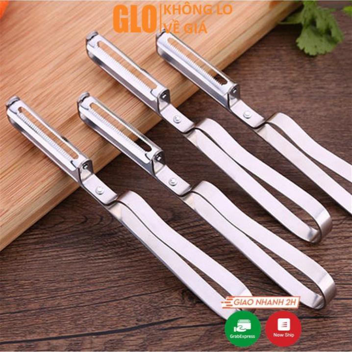 Dụng Cụ Dao Bào Gọt Vỏ Trái Cây 16x2.5cm Inox