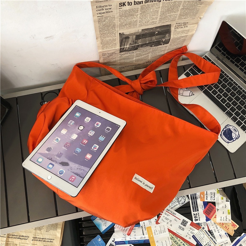 Túi đeo vai sức chứa lớn thiết kế mới kiểu dáng đơn giản thời trang dành cho cặp đôi