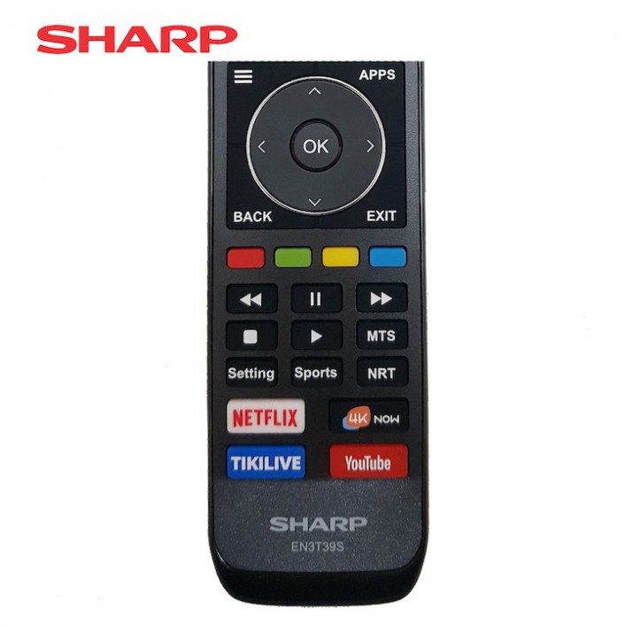 TV Điều khiển TV Sharp SMART Chính Hãng - Remote TV SHARP Smart CHÍNH HÃNG MẪU 1