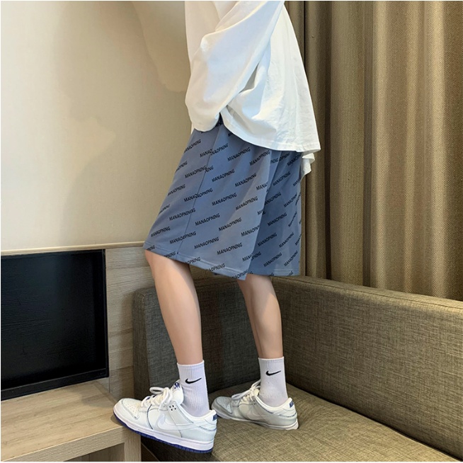 Quần short nam ống rộng size M-5XL thời trang