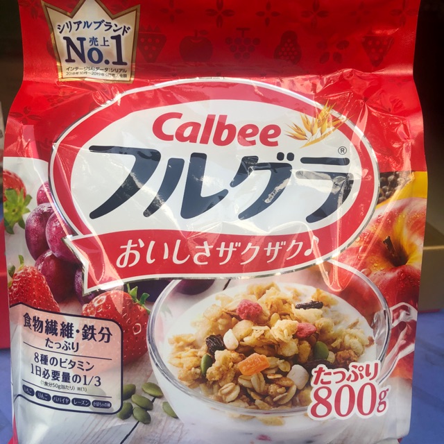 Ngũ cốc sấy khô Calbee nội địa Nhật Bản(800g)