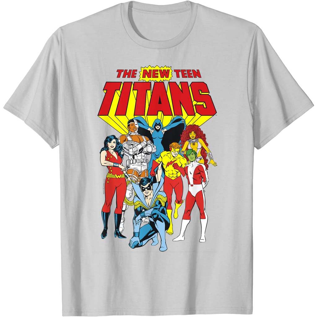 Áo Thun Họa Tiết Justice League Mới Dành Cho Tuổi Teen Titans