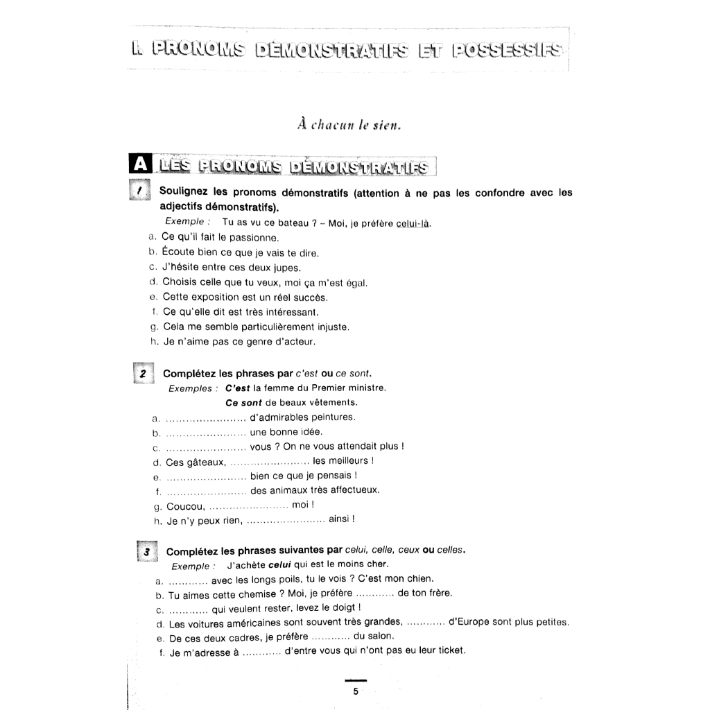 Sách - 450 Nouveaux Exercices - Grammaire Niveau Intermediare