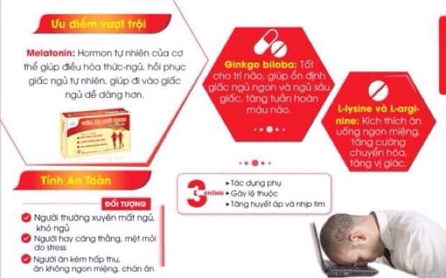 Viên ăn ngủ ngon Happy Health New Brand