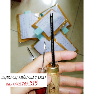 [COMBO] Kim móc khâu giày cán hồ lô & sủi tạo rãnh đế