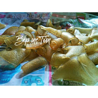 Da heo sấy khô chưa qua chế biến 500g làm da heo lắc phô mai , da heo tỏi ớt siêu ngon
