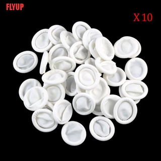 Set 10 bao ngón tay bằng cao su latex chống tĩnh điện dùng một lần bảo vệ ngón tay