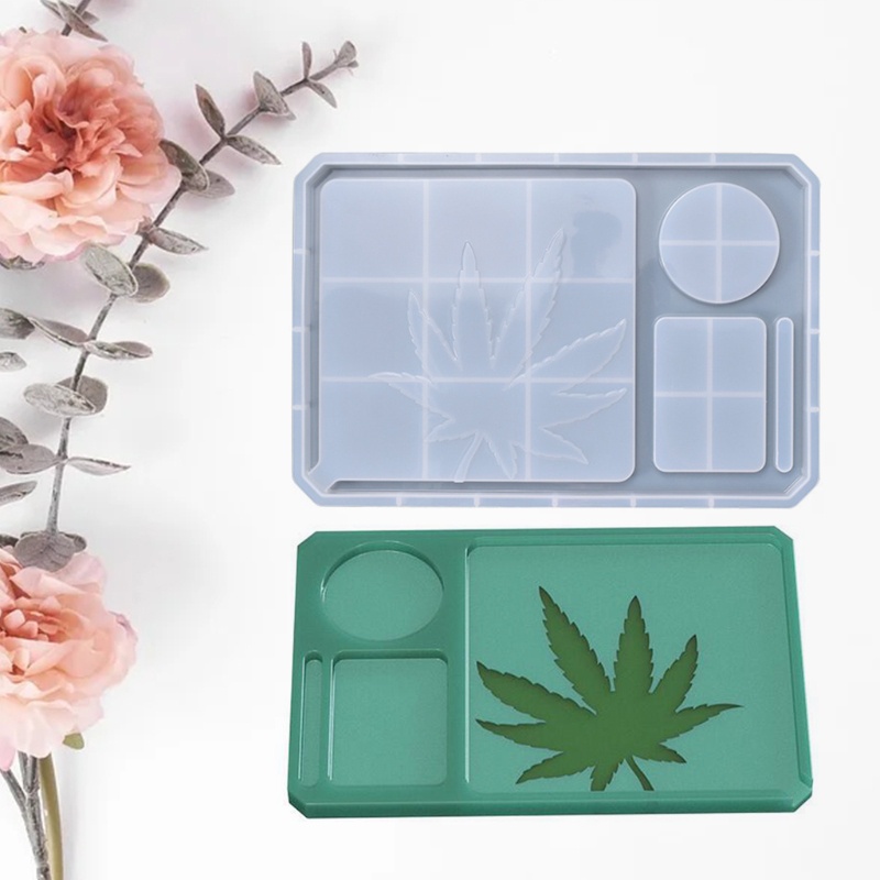 Khuôn Silicone Làm Khay Cuộn Tròn Làm Đồ Trang Sức Mỹ Phẩm DIY