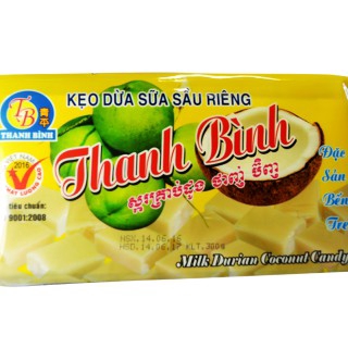Kẹo Dừa Thanh Bình Sầu Riêng Gói 300gr