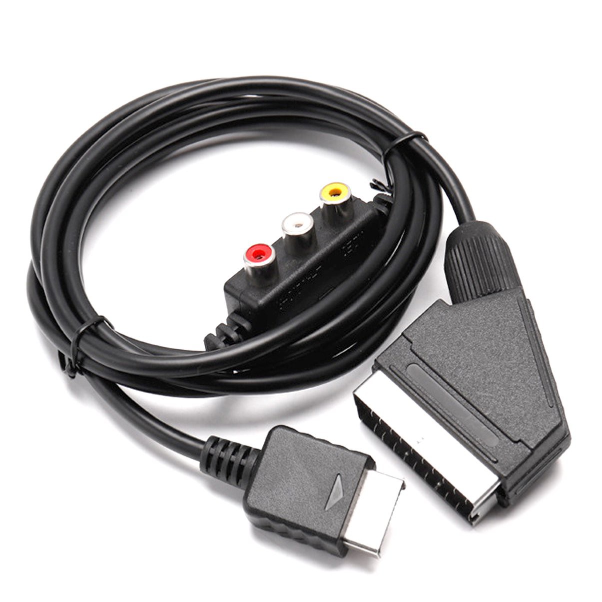 Dây Cáp 2 Trong 1 Rgb Scart + Av Rca Dài 1.8m Cho Sega Dreamcast | BigBuy360 - bigbuy360.vn
