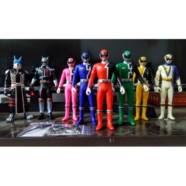 Full 8 figure 18cm siêu nhân Deka đặc nhiệm SPD