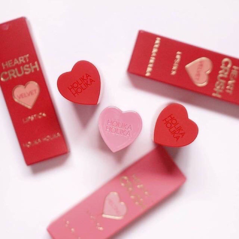 Son lì mềm mịn lâu trôi Holika Holika Heartcrush Lipstick Comfort Velvet