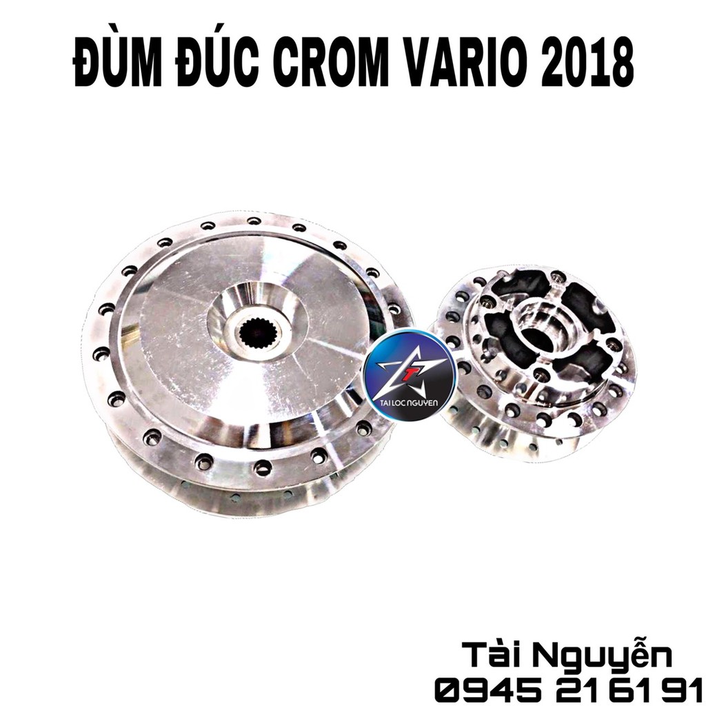 CẶP ĐÙM CROM XUỐNG BÁNH CĂM CHO HONDA VARIO 2018