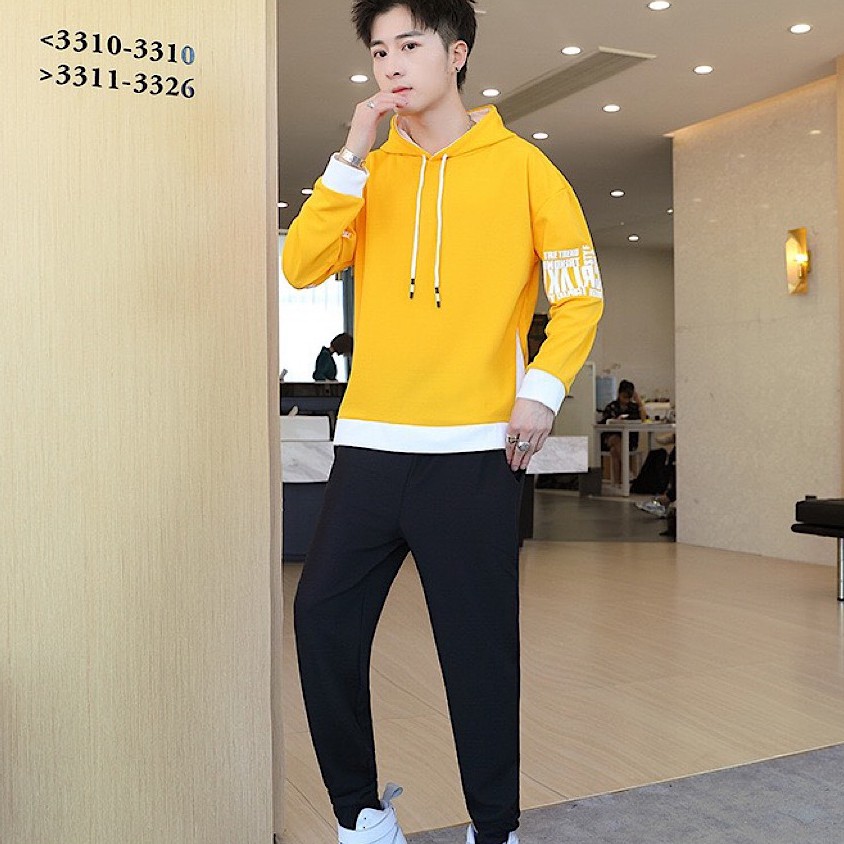 Bộ Quần Áo Nỉ Hoodie Nam Dài Tay HotTrend  Phong Cách Set Đồ Bộ Hoodie Hàn Quốc Trẻ Trung Năng Động | WebRaoVat - webraovat.net.vn