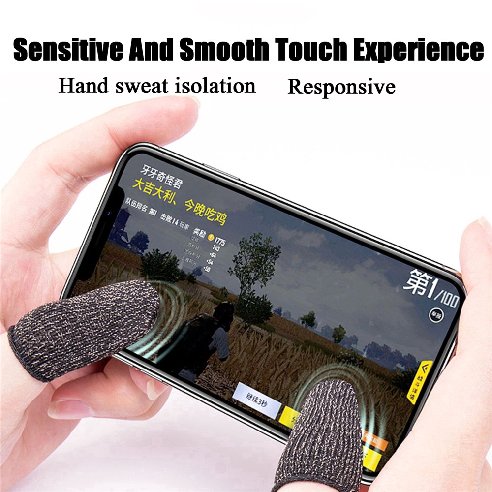 1 Đôi Găng Tay Chống Trượt Chơi Game Cho Điện Thoại
