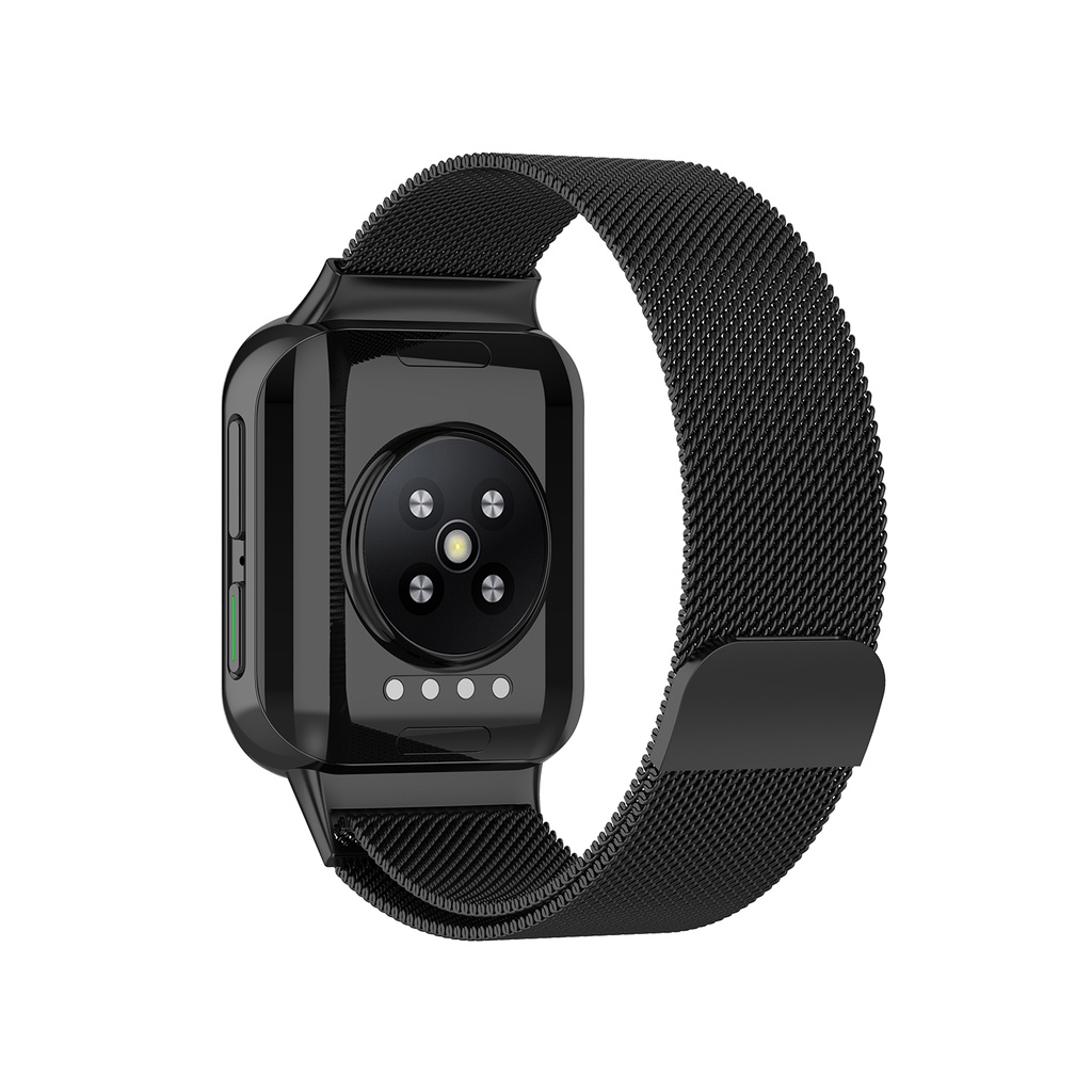 Dây đeo bằng kim loại dạng lưới thay thế chuyên dụng cho đồng hồ Oppo Watch 41mm / 46mm