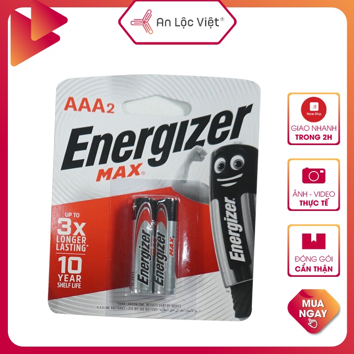 Pin 2A - 3A Energizer chính hãng