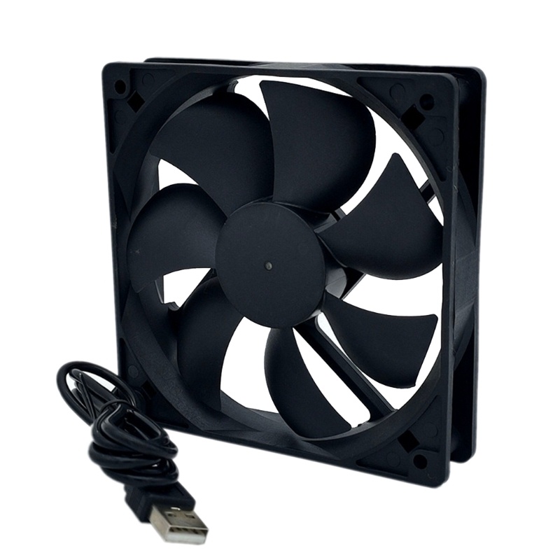 Quạt Tản Nhiệt CPU 120x120x25mm DC 5V 2pin Không Ồn Cho Máy Tính Để Bàn 2200