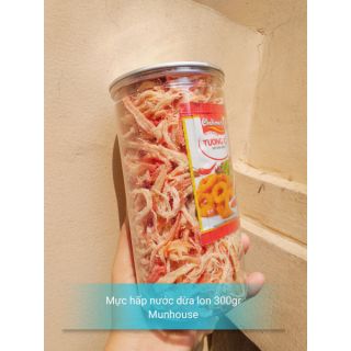 🦑 Lon 300gr Mực hấp nước dừa thượng hạng siêu ngon