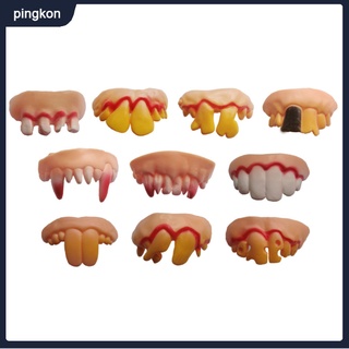 Hàm Răng Giả Mềm Hóa Trang Halloween
