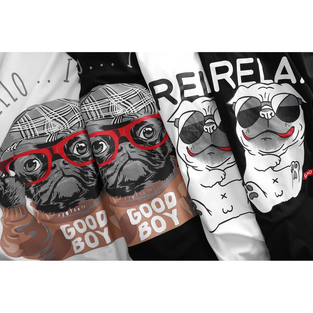 Áo Thun Hàng Hiệu Relax and hello...i&quot;m