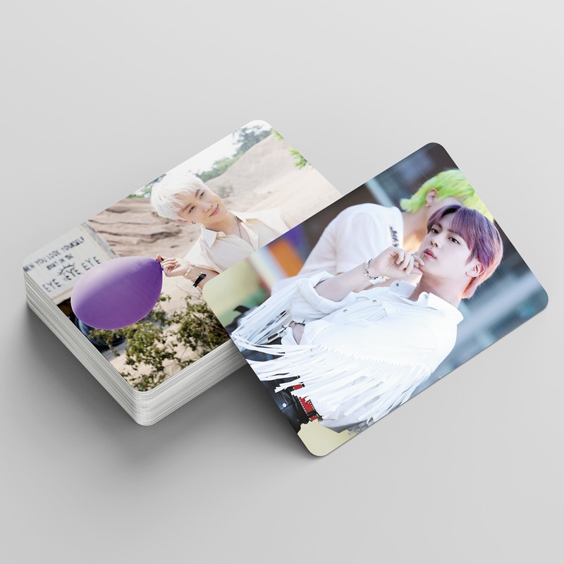 Set 55 Tấm Thẻ Ảnh In Hình Nhóm Nhạc BTS