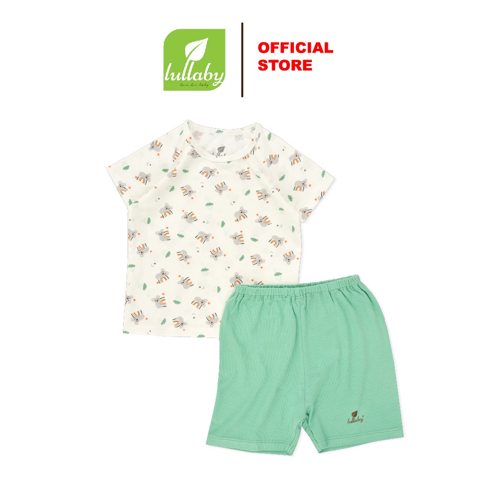 LULLABY - Bộ quần áo cộc tay bé trai/bé gái NH461-462M