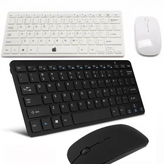 Combo Bàn Phím Và Chuột Apple Không Dây Mini - Màu Ngẫu Nhiên