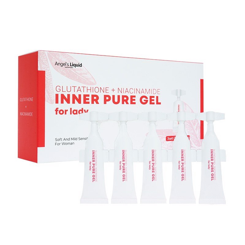 Sét 5 Ống Tinh Chất Làm Hồng Và Se Khít Vùng Kín Angel's Liquid Glutathione + Niacinamide Inner Pure Gel