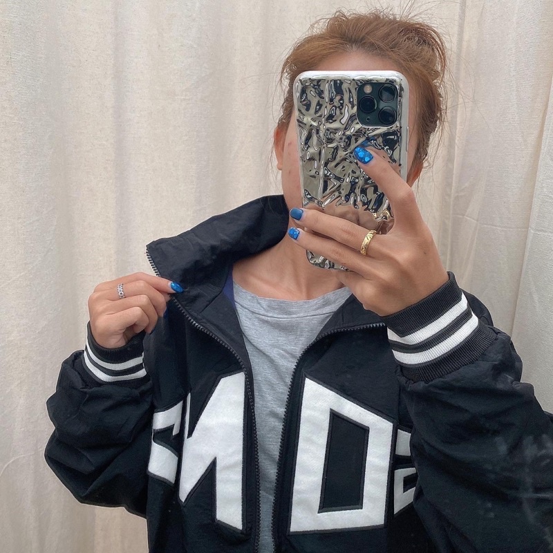 Áo khoác dù form bomber