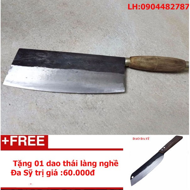 Dao phở chặt làng nghề rèn Đa Sỹ ( nhíp xe ô tô 100% )