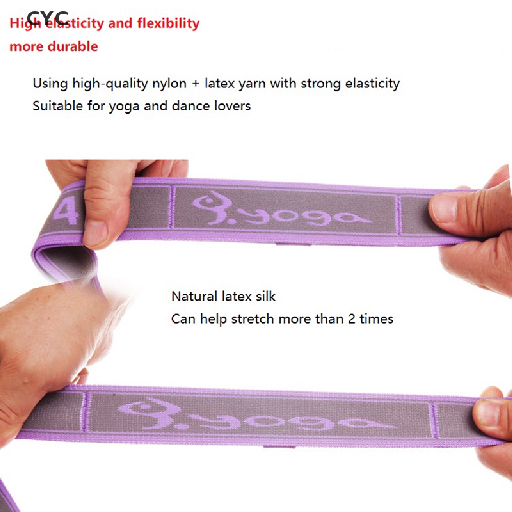 CYC Professional Gymnastics Latin Training Bands Pilate Yoga Stretch Resistance Band CY